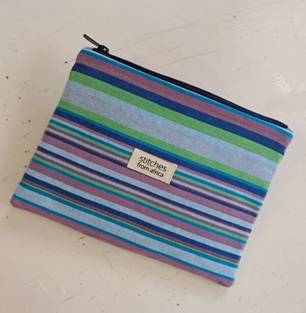 Poa Zipper Pouch Bag - Image 3